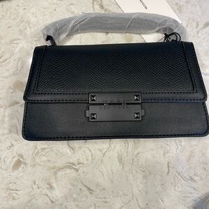 NWT black Nicole miller bag